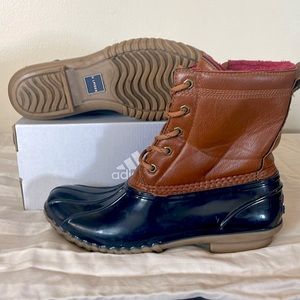 Tommy Hilfiger Leather Boots size 10 hardly worn